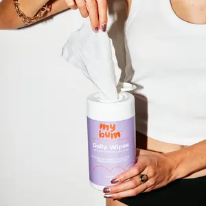 Bum Daily Wipes — Gentle and Refreshing Witch Hazel Wipes (Flushable)