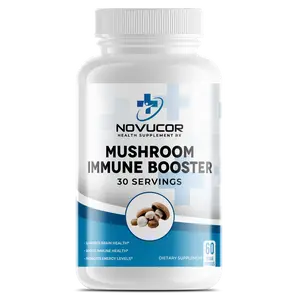 Mushroom Immune Booster - Natural Herbal Supplement for Immune Support and Health Benefits immunity booster