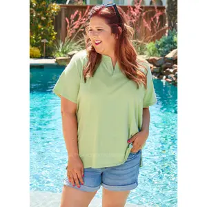 Don't Rush Athleisure Top -Sage - FINAL SALE