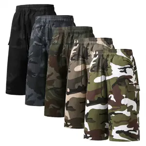 Men’s camo jogging pants, military army combat cargo pants, casual camo tactical pants