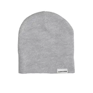 Heather Grey Skull Cap