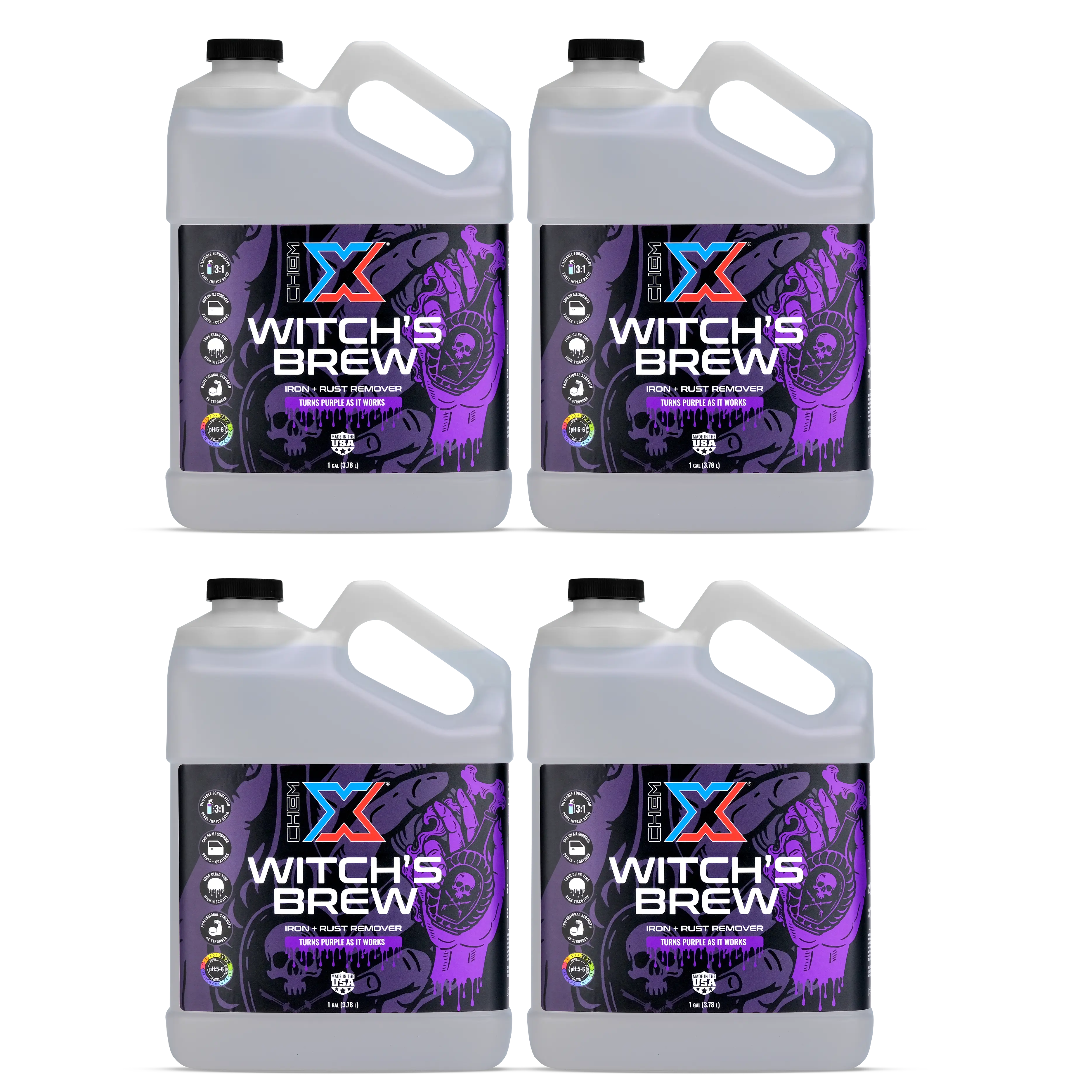 4 gal Case Witch's Brew