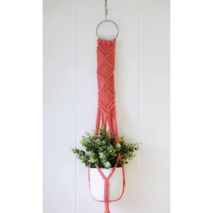 Macrame Plant Hanger - Juliet - Sunset