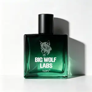 BIG WOLF LABS Smoky pineapple Unisex Eau de parfum 1.7 fl oz(50ml),long lasting perfume with Pink Pepper&Pineapple&Patchouli&Cedar&Ambergris for Him & Her Perfume Luxurious Gift#Summervibes