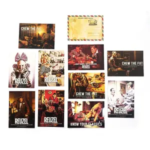 Reuzel Chew The Fat Postcard Set - Includes 10 Postcards Featuring Classic Reuzel Designs & Artwork