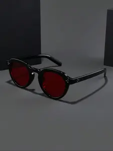 Classic Round Polarized Sunglasses for Men and Women, Retro Style Uv400 Lenses for Maximum Sun Protection, Lightweight Design for All-Day Comfort