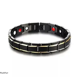 2026 Hot-Selling Stackable Detachable Magnet Bracelet for Men, European-American Style, with Included Disassembler (DIY Bag Accessory), Stackable Bracelets summerwins