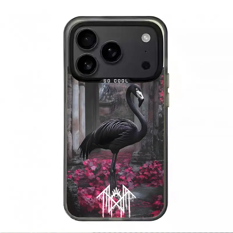 Retro Trendy Sleep Token Plastic Phone Case for iPhone 17,16,15,14,13,12,11,AIR,PRO,MAX,PLUS - Durable Cover, Hard TPU PET Anti-Drop Shockproof Protective Shell, Black White Stylish Gift Idea Mobile Accessories, Limited Edition