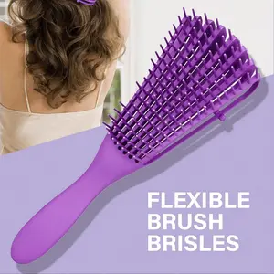 Curl Defining Brush for Men & Women, Detangles & Styles Hair, Salon-Quality, Perfect for Travel & Daily Use, Shapes Natural Curls, Salon Styling Brush