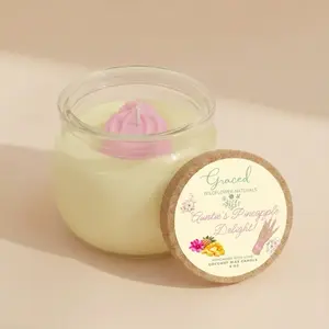 Auntie's Pineapple Delight Candle | coconut Wax candle