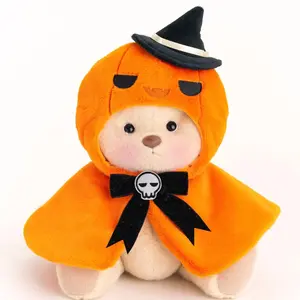 Getahug Halloween Jointed Teddy Bear, Handmade Stuffed Animal Gift for Gifting Occasions, Stuffed Animals