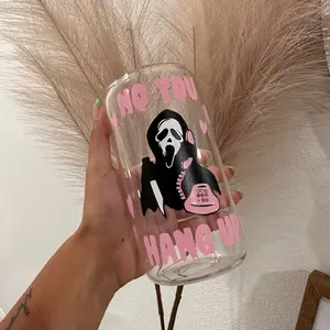 Ghostface Glass Tumbler