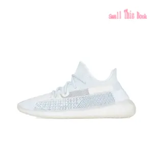 Pale Blue & White Knit Low-Top Sneakers, Breathable Minimalist Streetwear Trainers, Ultra-Comfort Casual Shoes for Everyday Style