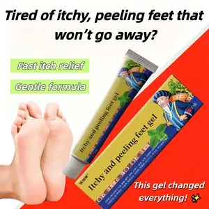 Antifungal Foot Cream for Athlete's Foot, Relieves Itching Burning and Odor, Moisturizes Dry Cracked Feet，relieves itchy skin, blisters and peeling
