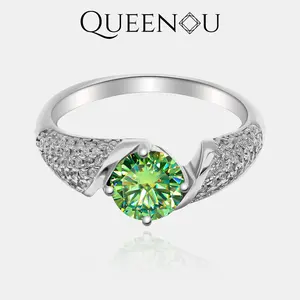 【871】Twist Time Bend Synthetic Moissanite Ring - Elegant Wedding/Engagement Gift, Fashionable Anniversary Ring, Luxury Jewelry for Women