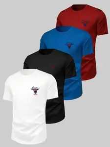 Coors Banquet Cowboy Print T-Shirt, Vintage Western Style, Breathable Loose Fit, Unisex, Casual Long Sleeve Top, Perfect for Home & Events