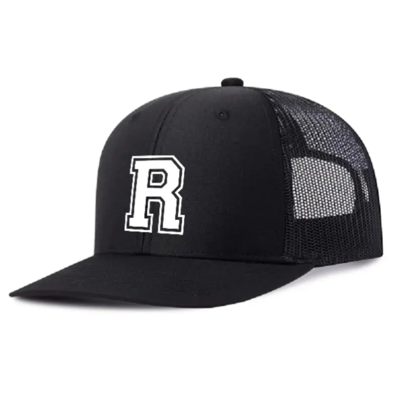 Adjustable Snapback Baseball Cap withGolden A' Letter Print - Lightweight Polyester, Moisture-Wicking Sweatband &Breathable Design - Unisex All-Season Hatfor Sports, Outdoor, Fishing - Perfect Gift forMen & Women (Hand Wash Only), BaseballHats