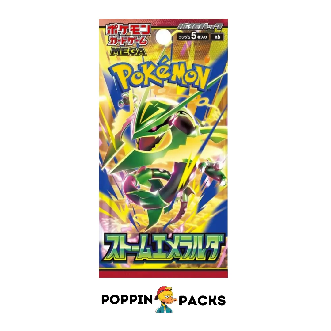 Pokemon Storm Emeralda (Japanese) Single Pack