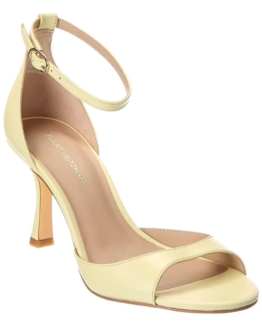 Stuart Weitzman Isla 75 Leather Sandal
