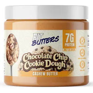 Fit Butters Chocolate Chip Cookie Dough Cashew Butter Spread Healthy