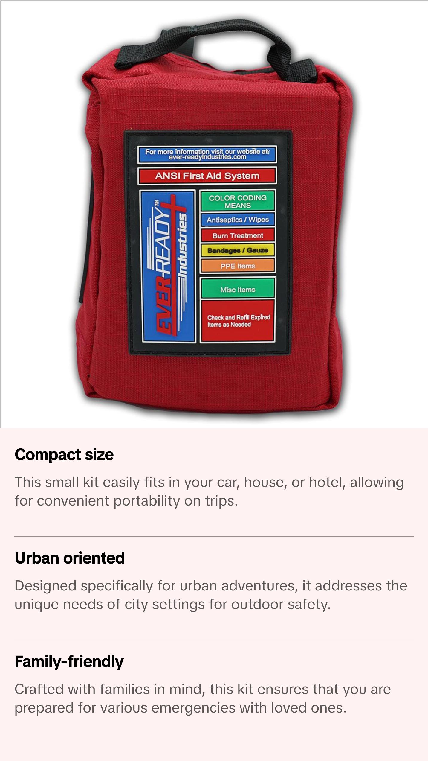 Urban Weekender First Aid Kit