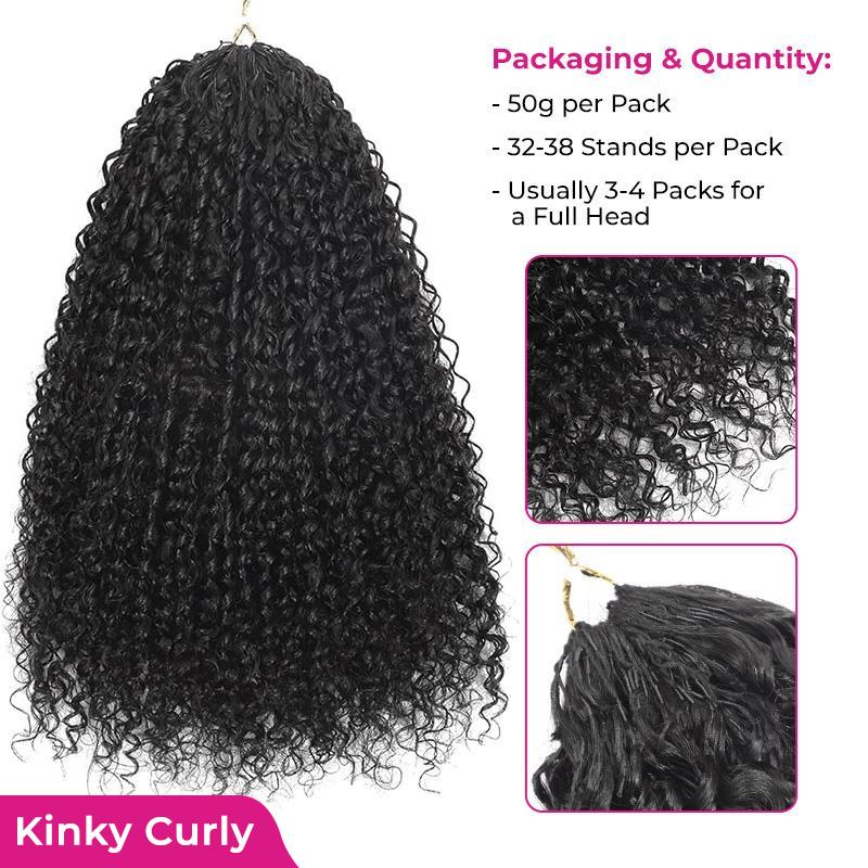 ISEE HAIR Burmese Curly Crochet Braid Hair Extensions Miracle Knots Human Hair Extensions Knotless Pre-Separated 50g/Pack Vacation Hair #Summervibe#ISEECrochetNewArrivals