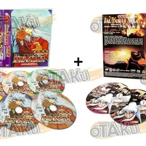 INUYASHA - COMPLETE TV SERIES DVD ENG DUB (1-167 EPISODES + FINAL ACT + 4 MOVIE)