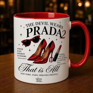 The Devil Wears Prada 2 Mug, Iconic Fashion Coffee Cup, Movie Fan Gift
