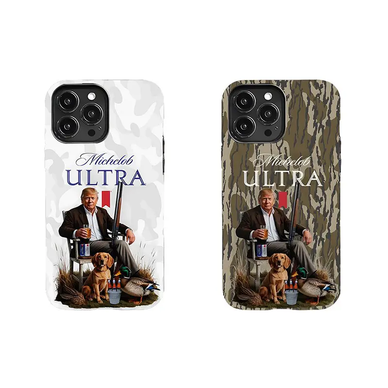 Hunter Trump With Michelob Ultra Beers Camo Phone Case