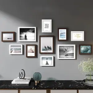 （valentines gift for bf） COSMETICSTEALS Artistic Photo Wall Frames High-Quality Commemorative 7'' & 10'' Sizes for Desktop or Wall Mounting 11 Pieces or 1 Piece photo love one & bird & cat leave behind a beautiful testament to our love,magnetic figurine,