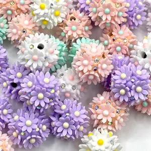 5pcs - I Can Buy Myself Flowers 2.0 Luxury Acrylic Beads - Jewelry & Beading Supplies