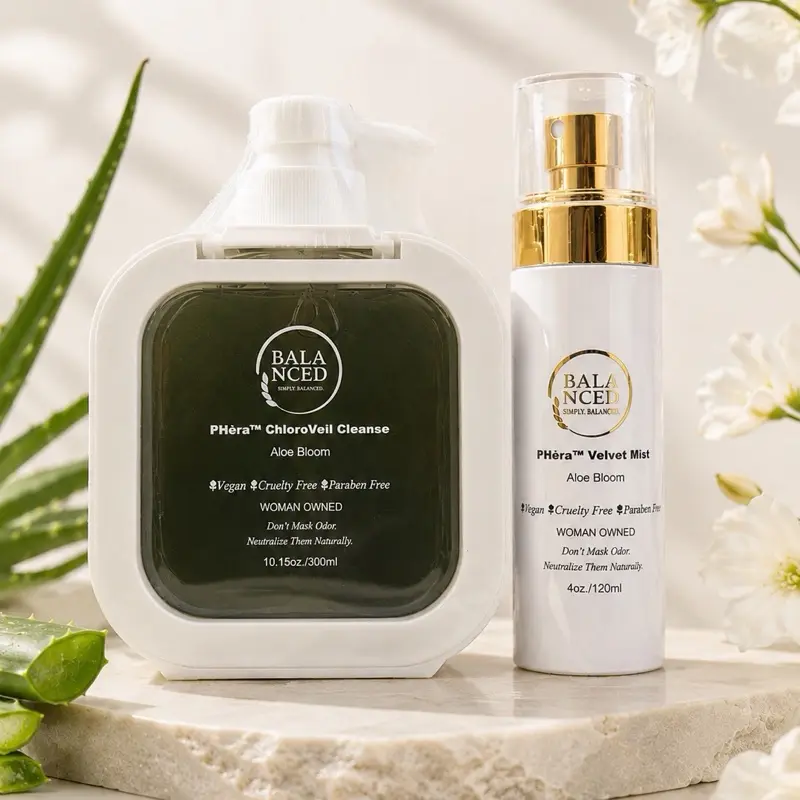 PHèra ChloroVeil Cleanse & Mist Duo