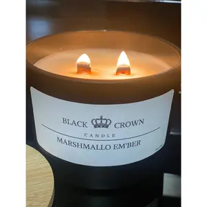 Marshmello Em'ber Two Wick 10oz Soy Candle