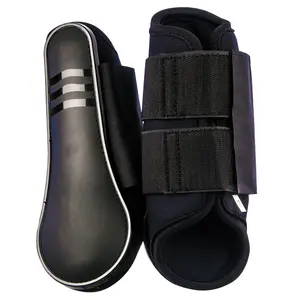 Jeffers Neoprene Protective Splint Boots, Pair, Black