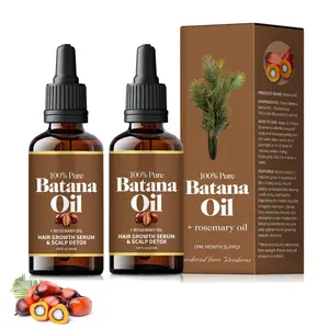 3PCS Batana Oil for Hair,Hair Oil with Rosemary for Hair Growth,for All Hair Types,Batana Hair Oil for Women and Man