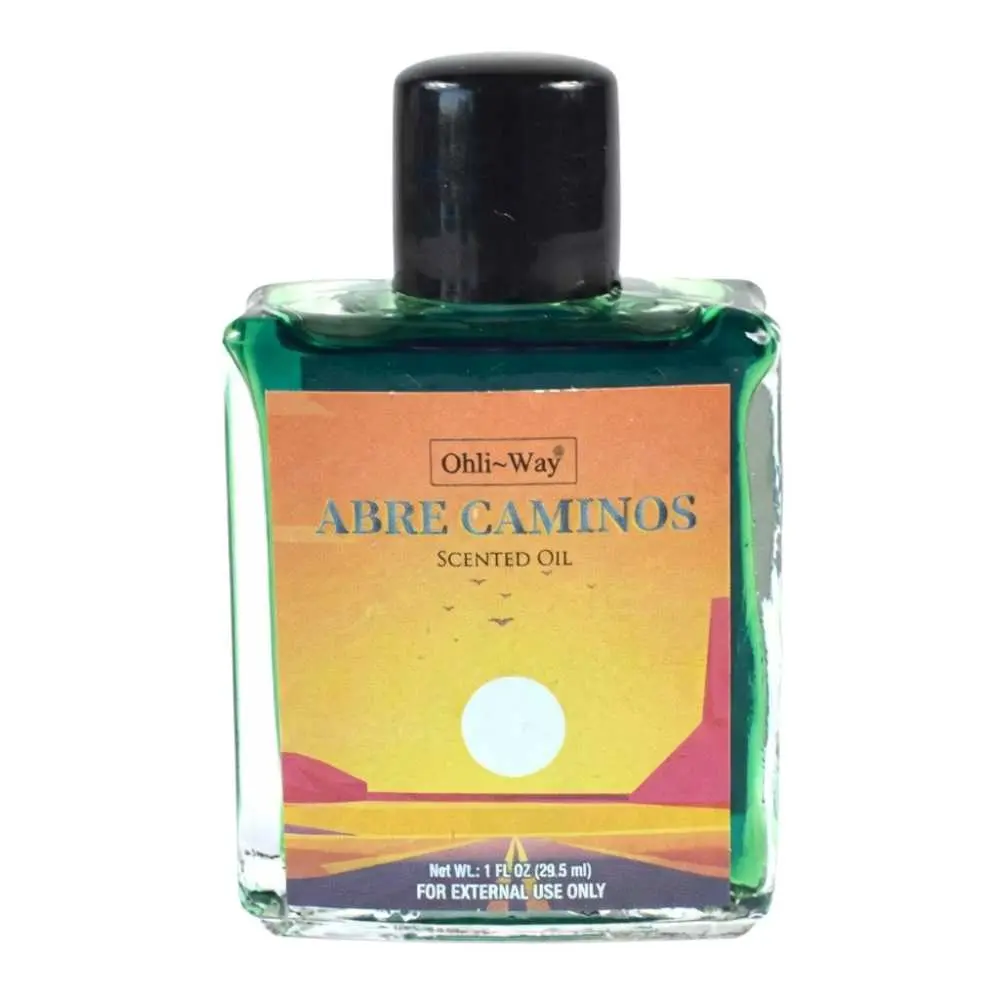 Abre Camino Oil Ohli~Way 1oz — Road Opener Botanica Ritual Oil