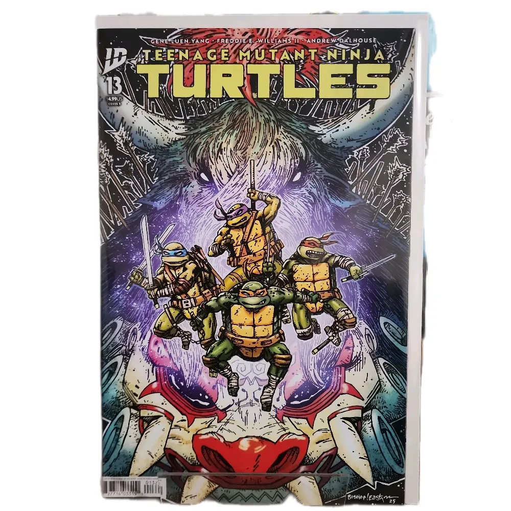 Teenage Mutant Ninja Turtles Comic Book - Issue #13, Variant Cover B by Bishop-Eastman