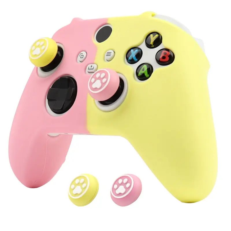 Soft Silicone Protective Control Case For Xbox Series X Controller Skin Cover Gamepad Accessories Console Accessories for Xbox Series S Joystick