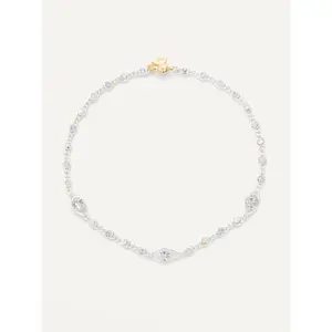 Gemma Necklace - Pearl White