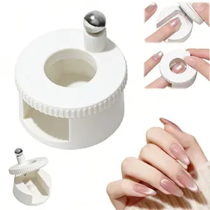 Honey Joy Ring Cat Eye Magnet Tool for Cat Eye Gel Polish, Create Perfect Halo & Black Hole Cat Eye Nails, Magnetic Nail Art Tool with Stabilizer for Beginners DIY Salon