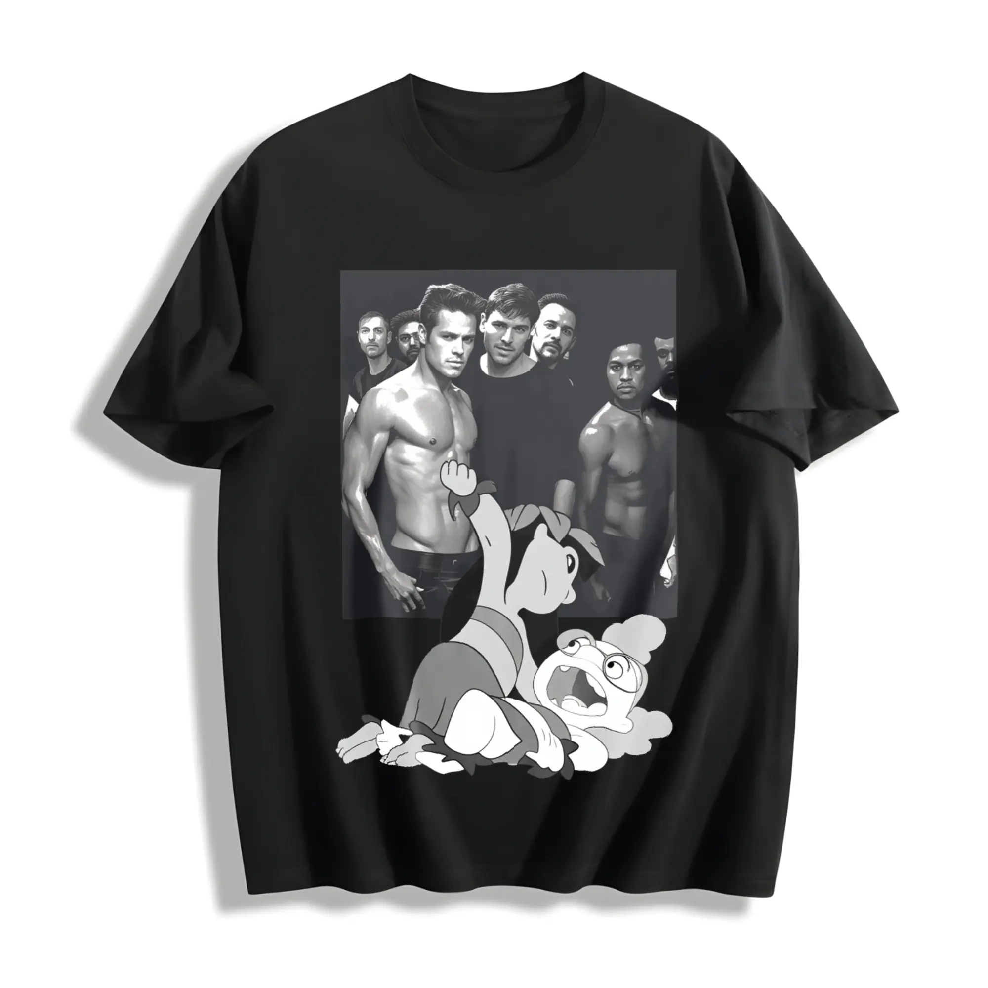 Lilo Fighting Myrtle Meme T Shirt, Vintage T-Shirt, Funny Lilo Fight Club Shirt
