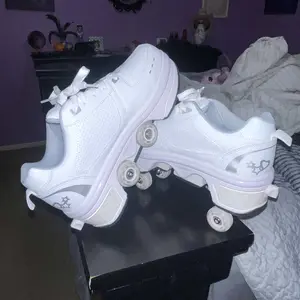 SEBOWEL Roller Skates Multi-function Roller Skates Adult 2-in-1 Transformer Roller Skates Men's and Women's Roller Skates Sports shoes Valentine's Day Gift Christmas Gift shoes withwheels Love at First Find