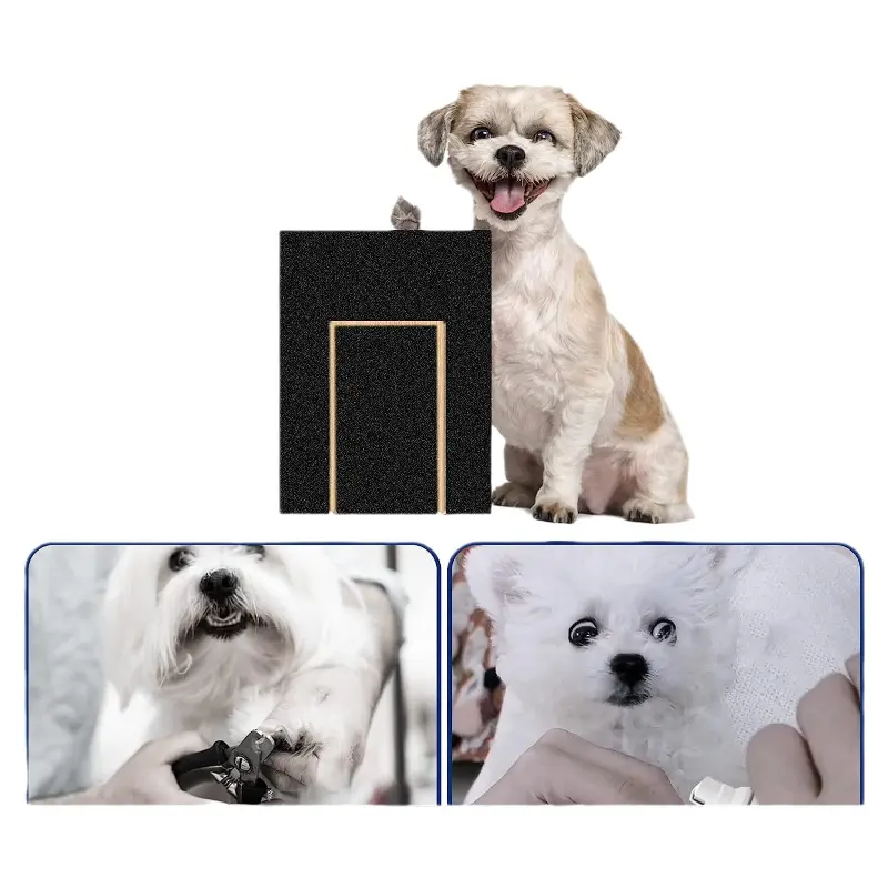 Retractable Wooden Dog Nail File – Essential Pet Grooming Scratchboard with Sandpaper – Durable Pet Care Tool & Fun Toy for Your Furry Friend small pet cat