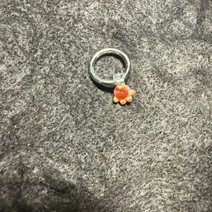 Handmade Borosilicate Glass Paw Charm
