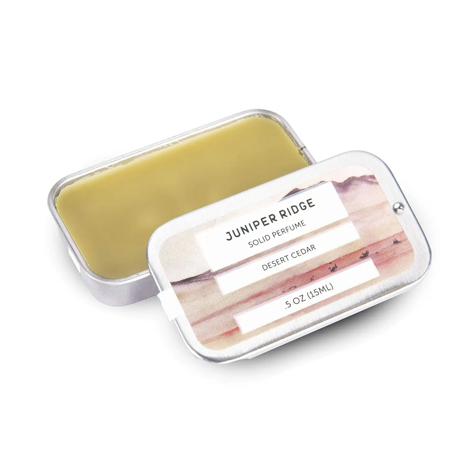 Desert Cedar Solid Perfume -  Earthy Woody Scent