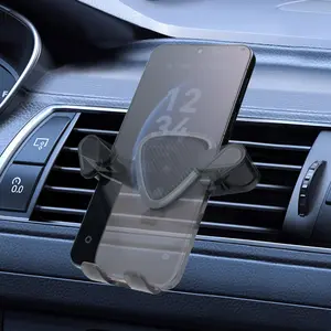 New car phone holder, suitable for your car, with the latest designed unique hook clip, vent phone car holder, hands-free universal car holder, suitable for iPhone, Android and all smartphones