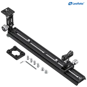Leofoto VR-380Kit Updated 380mm Dual Pivot Long Lens Support for Manfrotto/ Sachtler Tripod Head