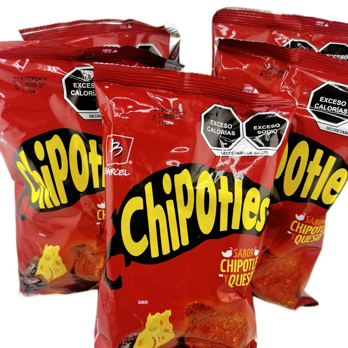 5PACK CHIPOTLES SABOR QUESO Y CHIPOTLE Snack Crispy Crunchy 5PACK CHIPOTLES SABOR QUESO Y CHIPOTLE Snack Crispy Crunchy