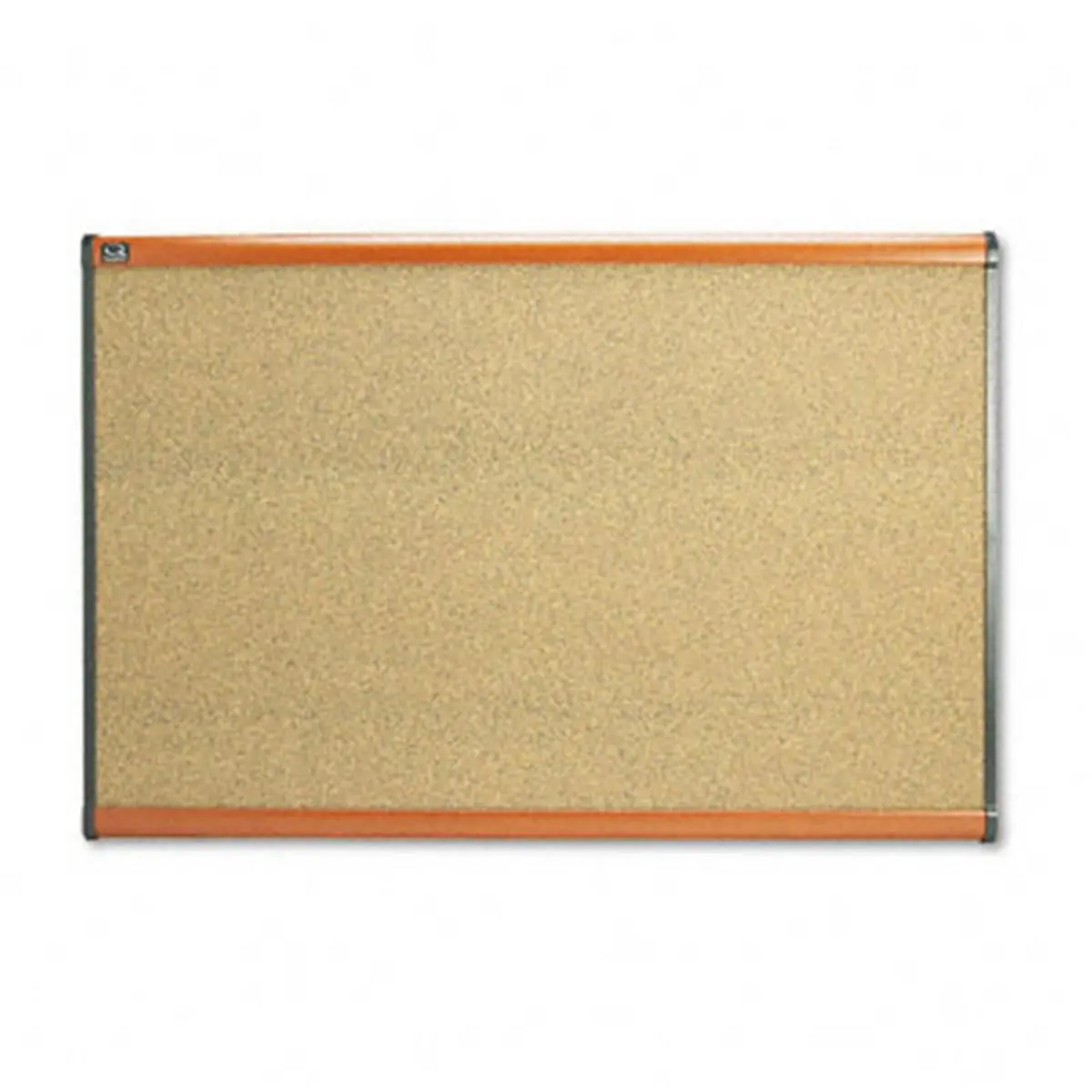 Quartet B243LC Prestige Wall Mount Bulletin Board, Graphite-Blend Cork, 36x24 in, Cherry Frame, Aluminum Horizontal Design, High-Density Backing, Lasting Durable Surface