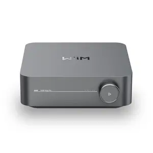 WiiM Amp: Multiroom Streaming Amplifier |   Compatible with AirPlay, Google Cast, Alexa |   HDMI, Voice Control |   Stream from Spotify, Music, Tidal & More |   Space Gray